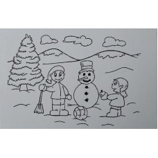 10102 - snow canvas table