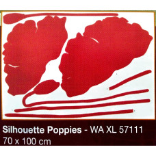 57111 - Silhouette Poppies